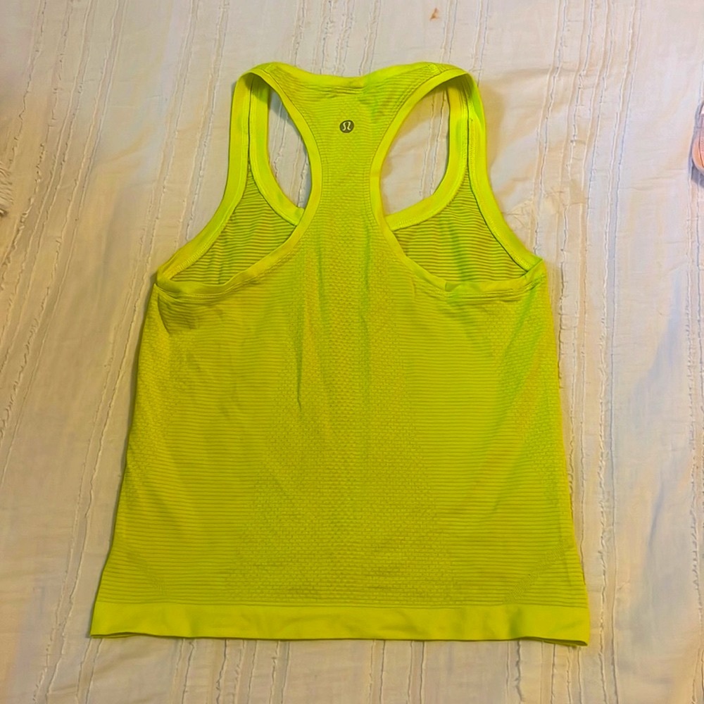 Lululemon Swiftly Tech Tank Top Highlight Yellow - image 2